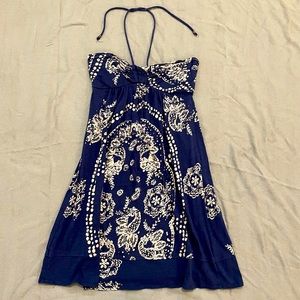 Ocean Drive, blue summer dress, size small